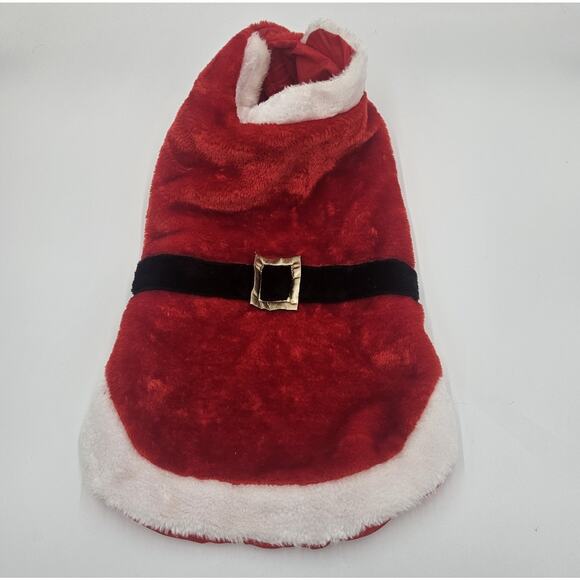 Santa Clause Suit Large Christmas Dog Coat Holiday Season Jacket Seasonal Outfit - Picture 1 of 6
